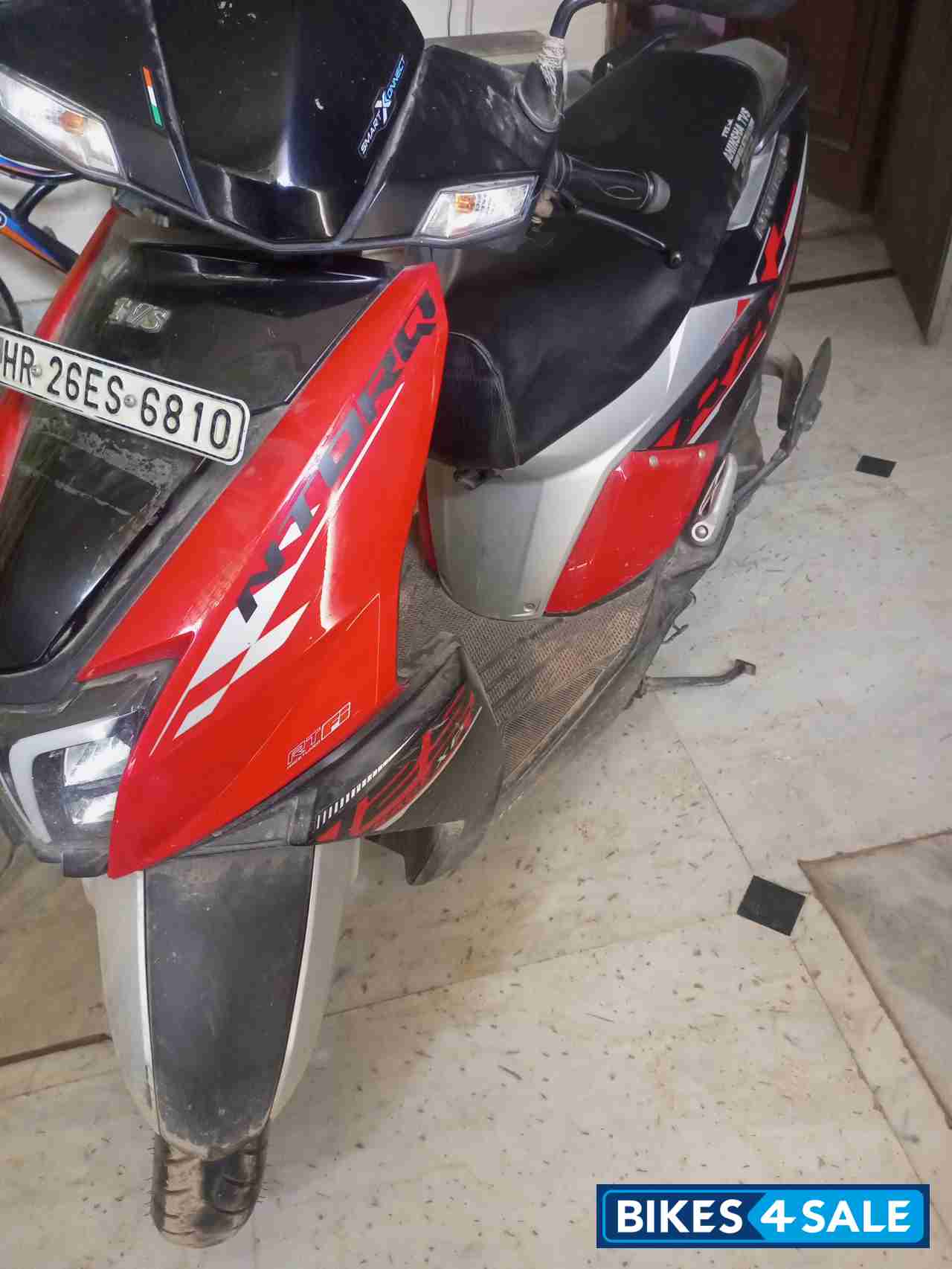 Red+blk TVS NTORQ 125 Race XP