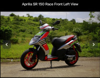 Grey Aprilia SR 150 Race