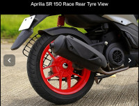Grey Aprilia SR 150 Race