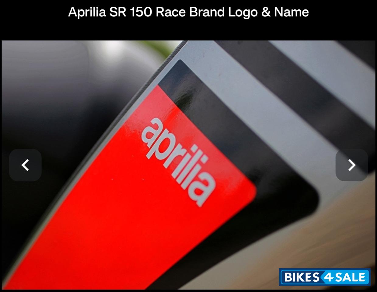 Grey Aprilia SR 150 Race Grey Aprilia SR 150 Race