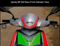 Grey Aprilia SR 150 Race