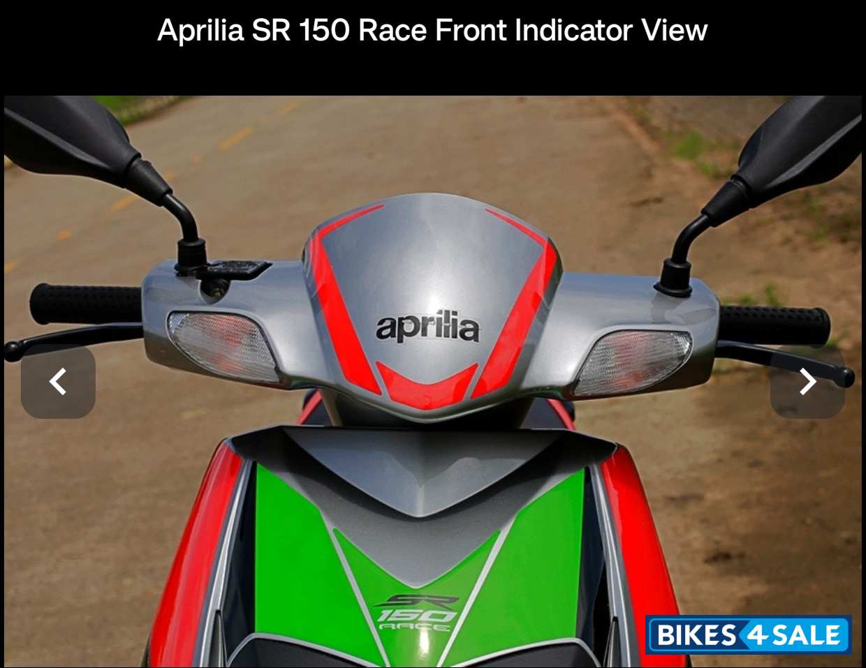 Grey Aprilia SR 150 Race Grey Aprilia SR 150 Race