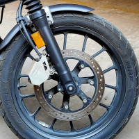 Red And Black Honda CB350RS