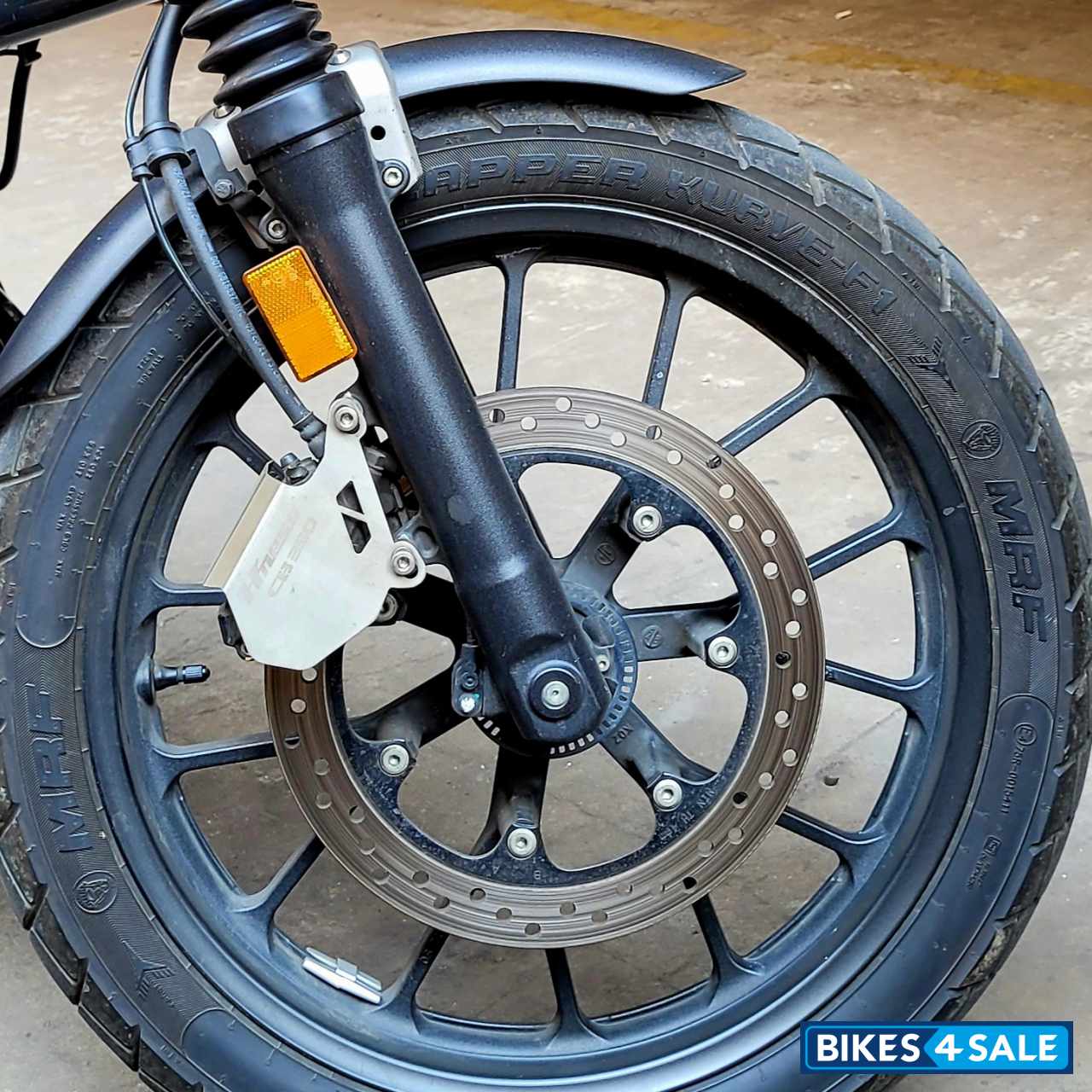 Red And Black Honda CB350RS