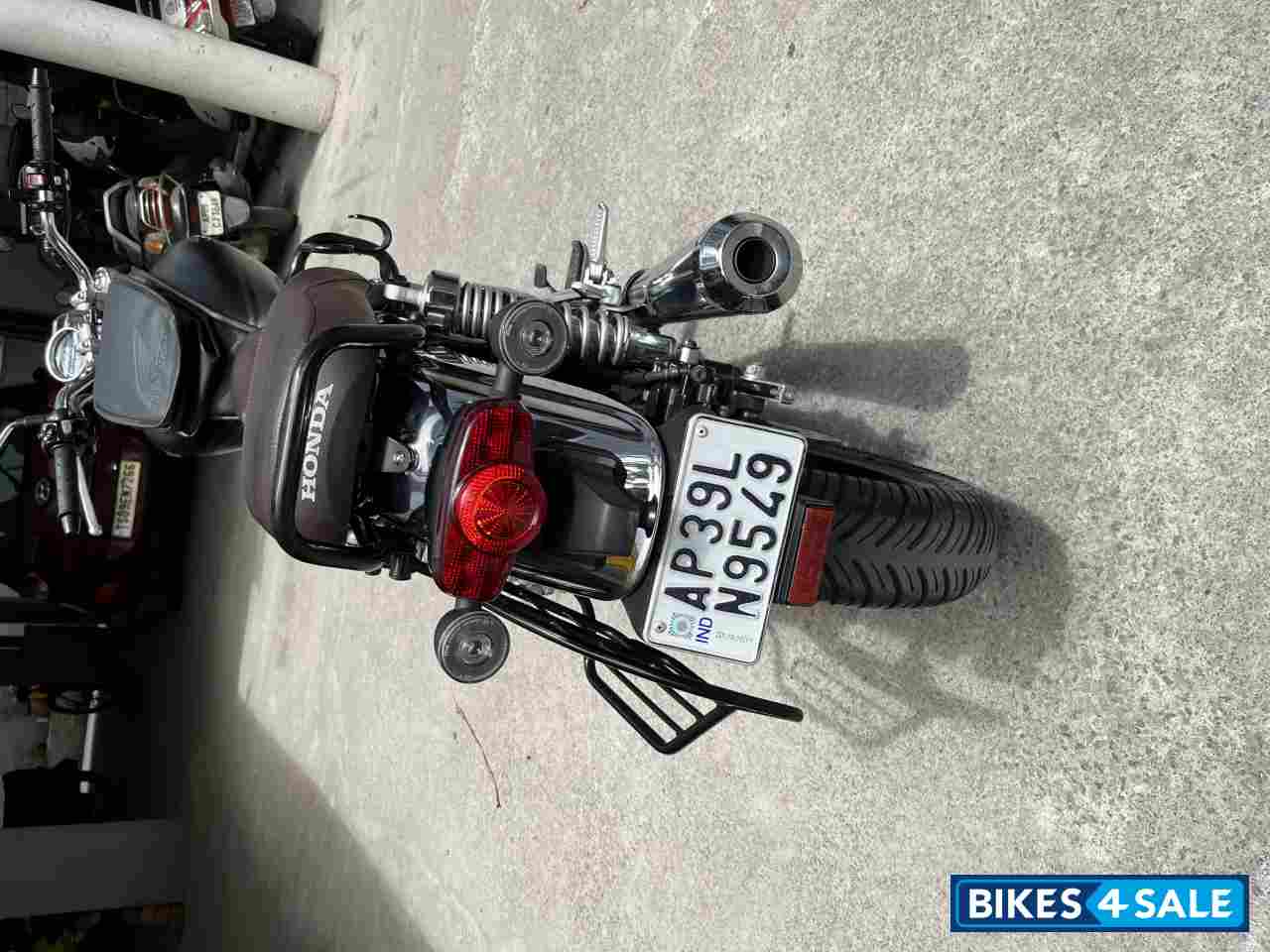 Grey Honda Hness CB350 DLX Pro