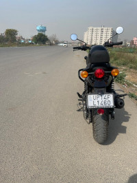 Rebel Black Royal Enfield Hunter 350 Metro
