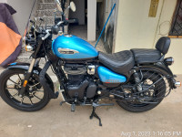 Blue Royal Enfield Meteor 350 Supernova