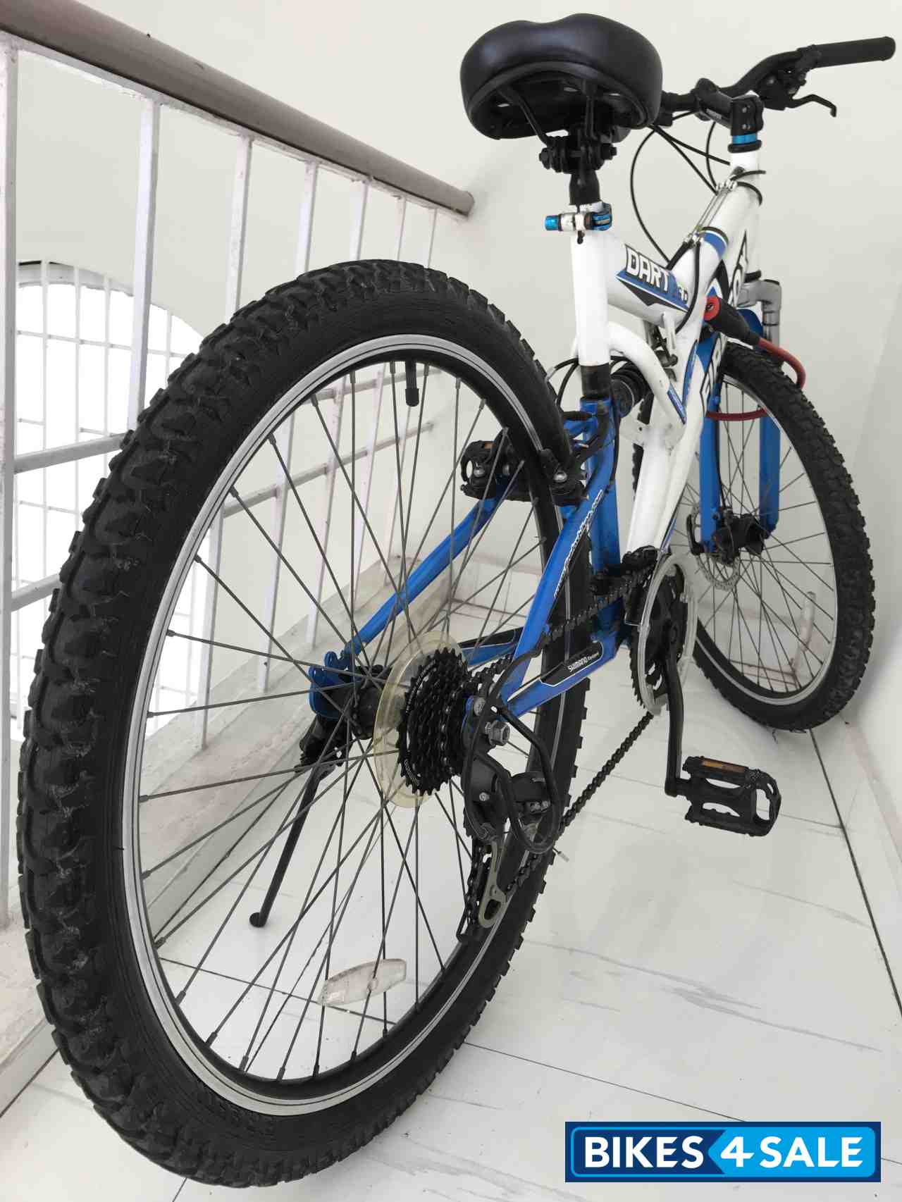 White And Blue Bicycle Firefox