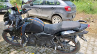 Black TVS Apache RTR 160