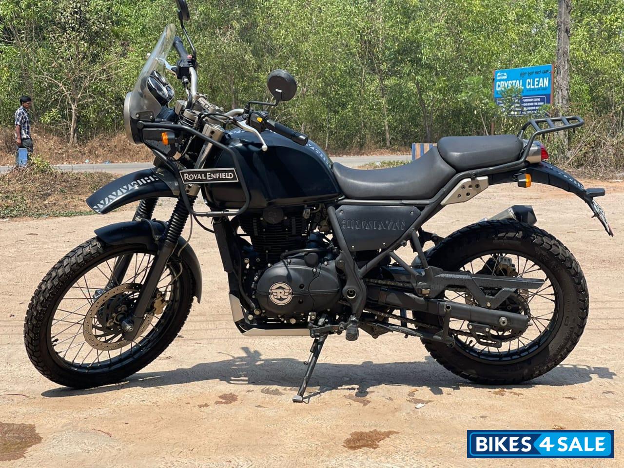 Black Royal Enfield Himalayan