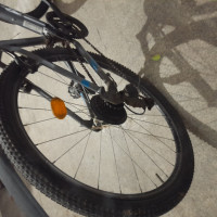 Grey Bicycle Decathlon