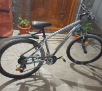 Grey Bicycle Decathlon