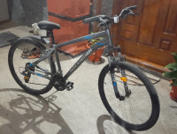 Grey Bicycle Decathlon