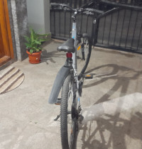 Grey Bicycle Decathlon