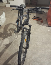 Grey Bicycle Decathlon