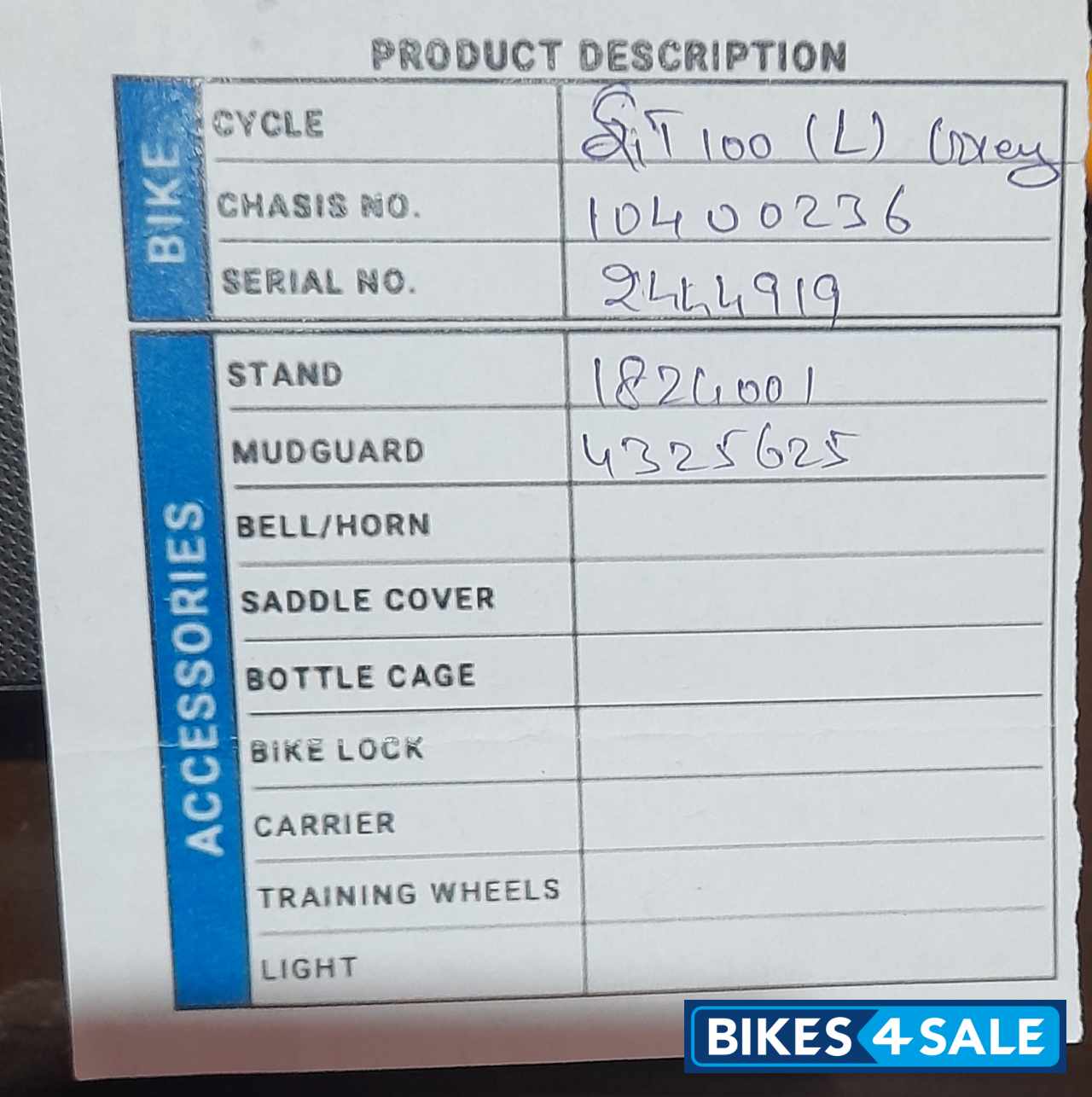 Grey Bicycle Decathlon