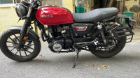 Red And Black Honda Hness CB350 DLX Pro