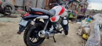 White And Red Bajaj V15
