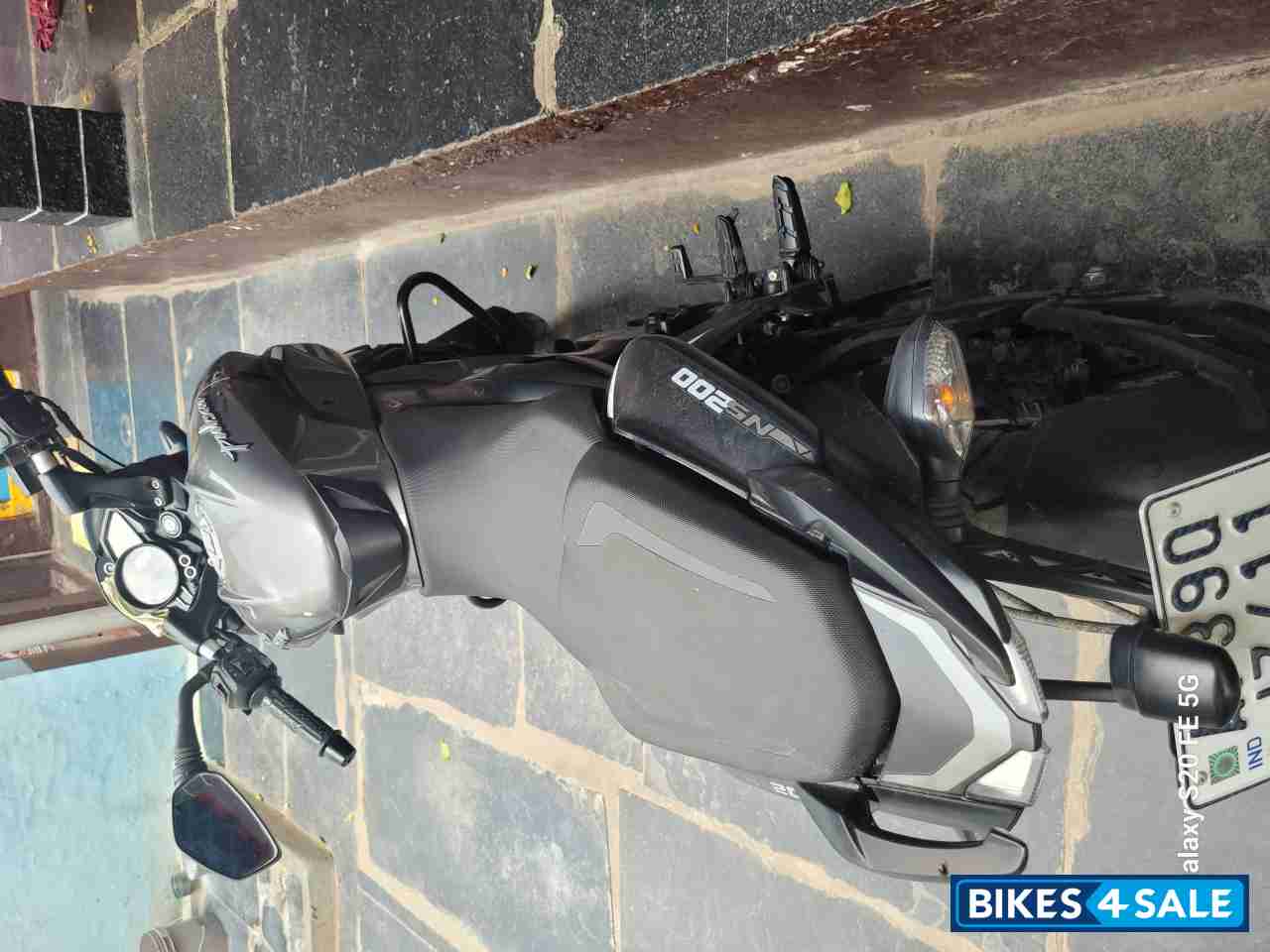 Gray Bajaj Pulsar NS 200 BS6