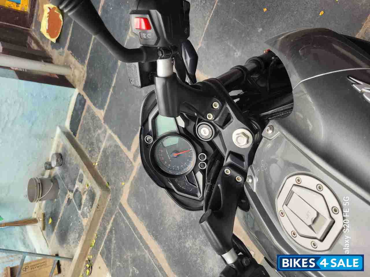 Gray Bajaj Pulsar NS 200 BS6