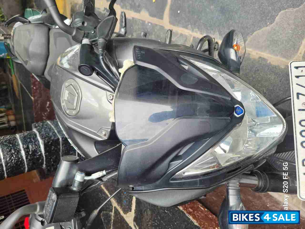 Gray Bajaj Pulsar NS 200 BS6