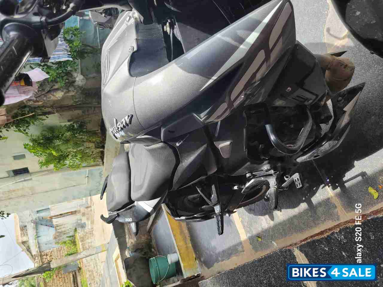 Gray Bajaj Pulsar NS 200 BS6