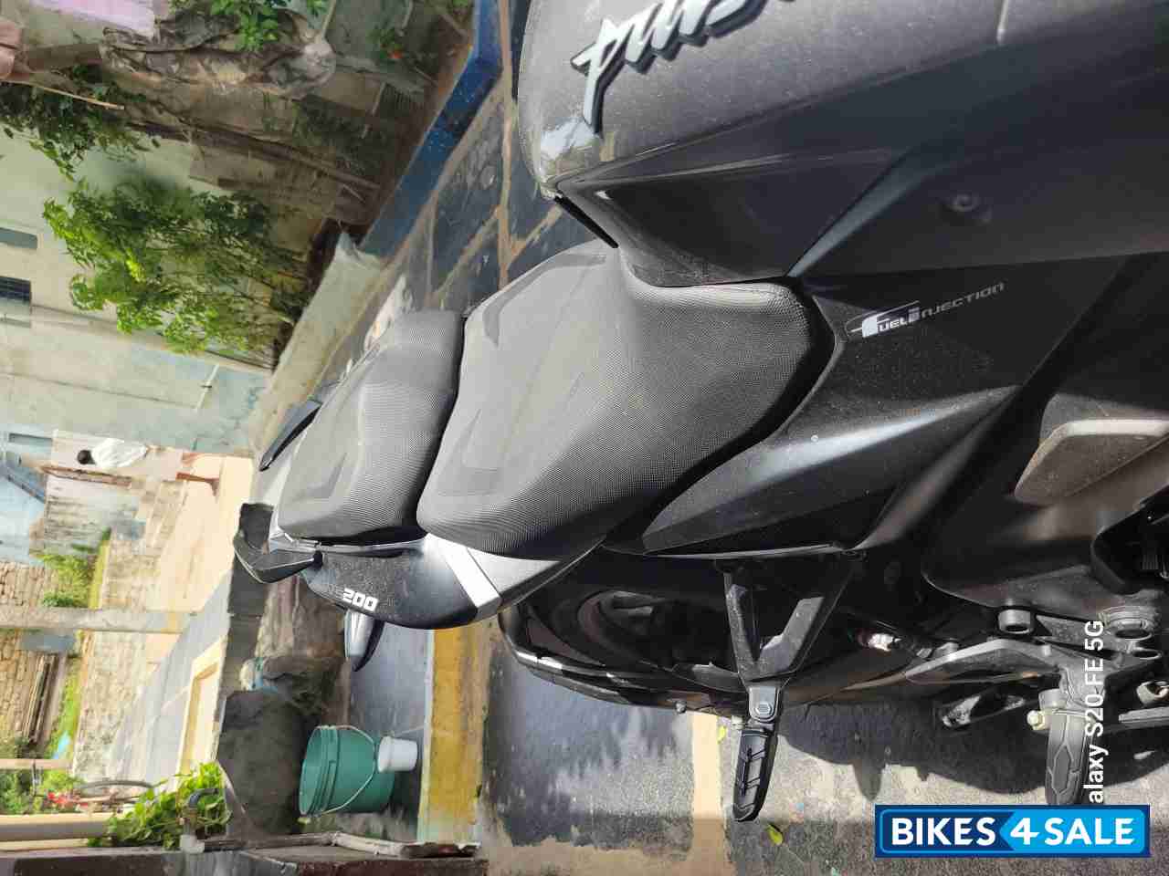 Gray Bajaj Pulsar NS 200 BS6