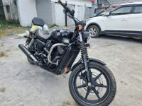 Glossy Black Harley Davidson Street 750