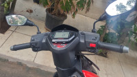 Black Red TVS NTORQ 125 Race XP