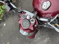 Maroon Royal Enfield Bullet 350 Twinspark