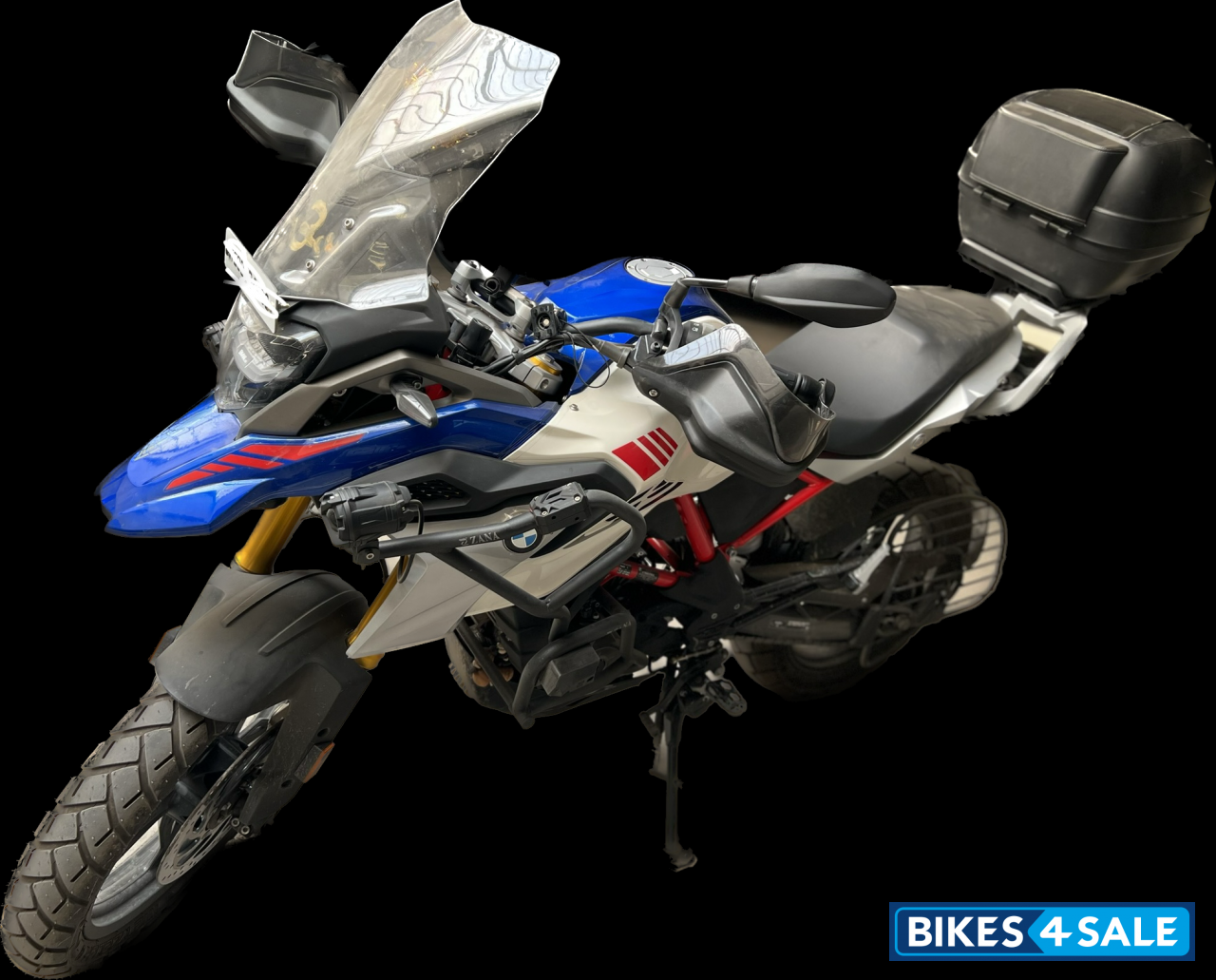 Polar White/ Racing Blue Metal BMW G 310 GS