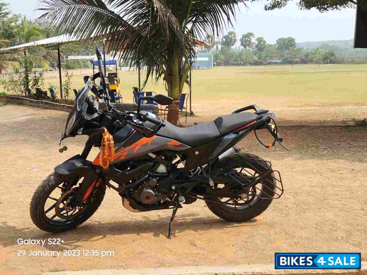 Black Orange KTM 390 Adventure 2022