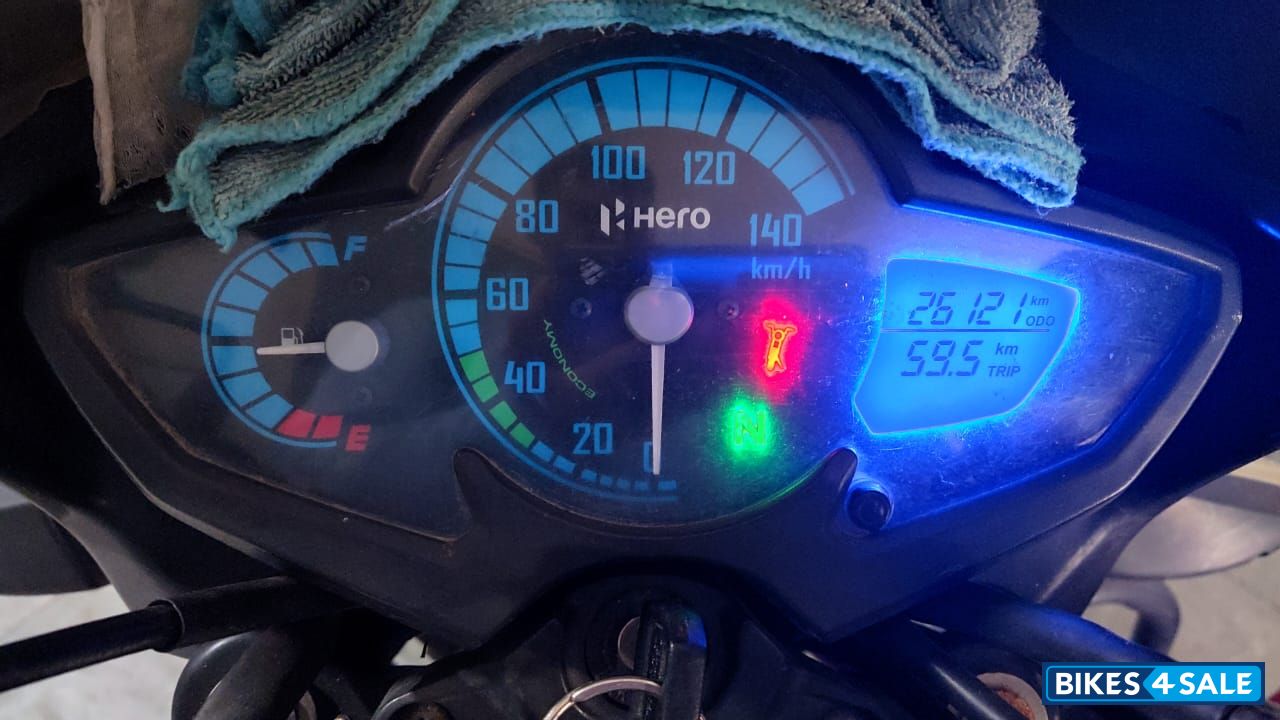 Red And Black Hero Splendor iSmart 110