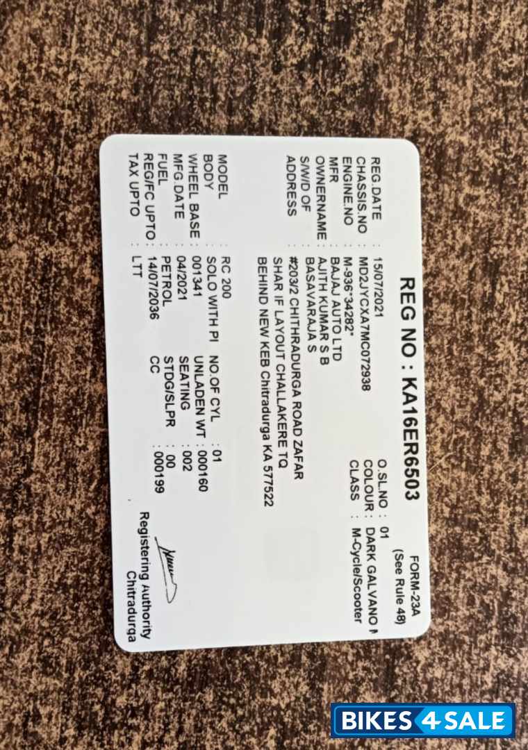 Dark Galvono KTM RC 200