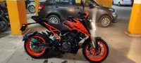 Orange KTM Duke 200