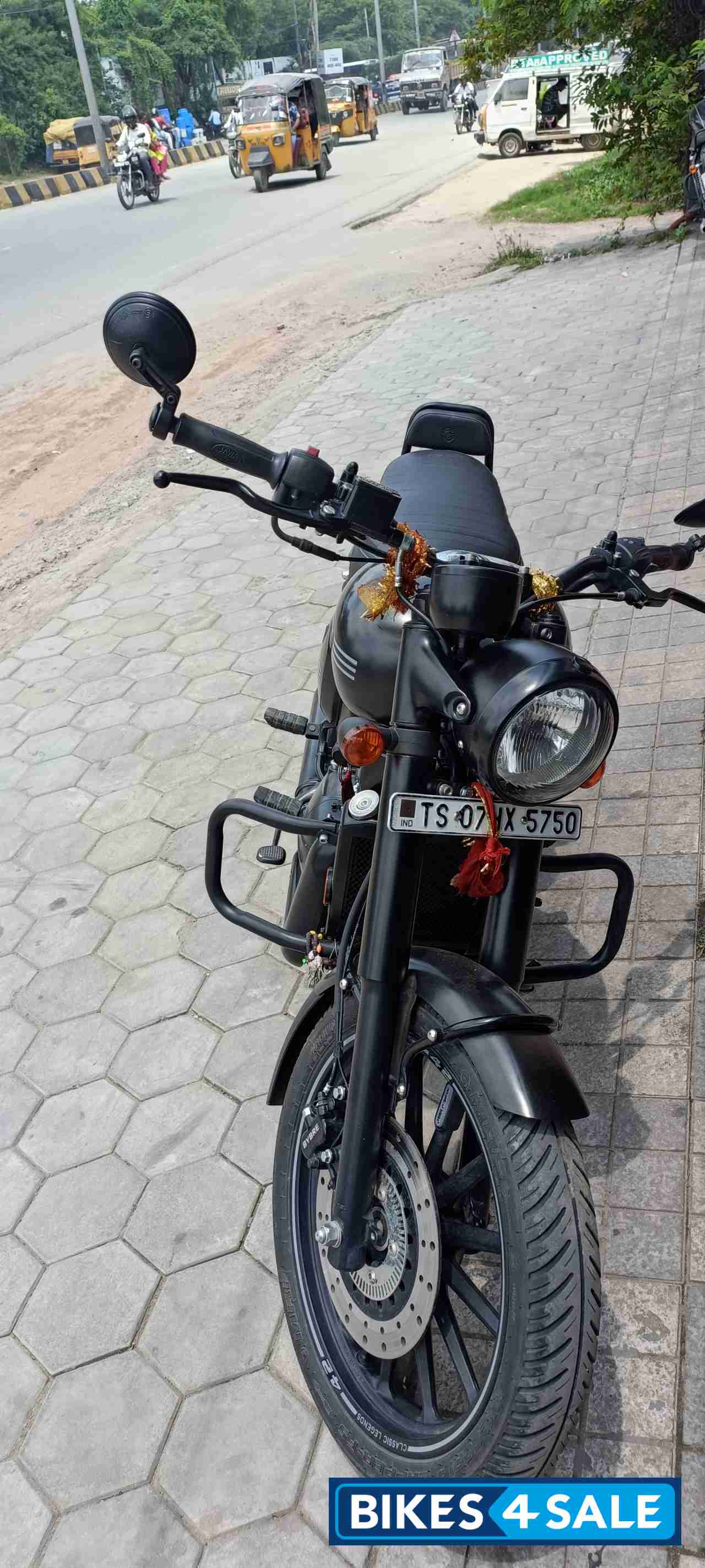 Mat Black Jawa 42 Dual Channel ABS AllStar Black