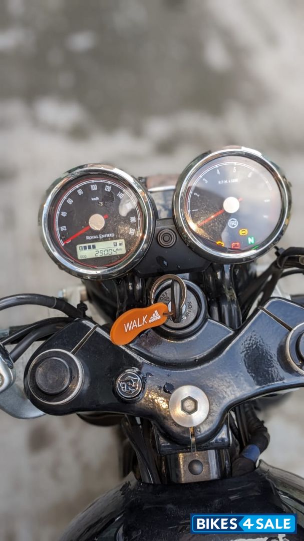 Blue Royal Enfield Continental GT 650