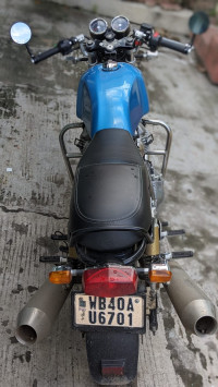 Blue Royal Enfield Continental GT 650