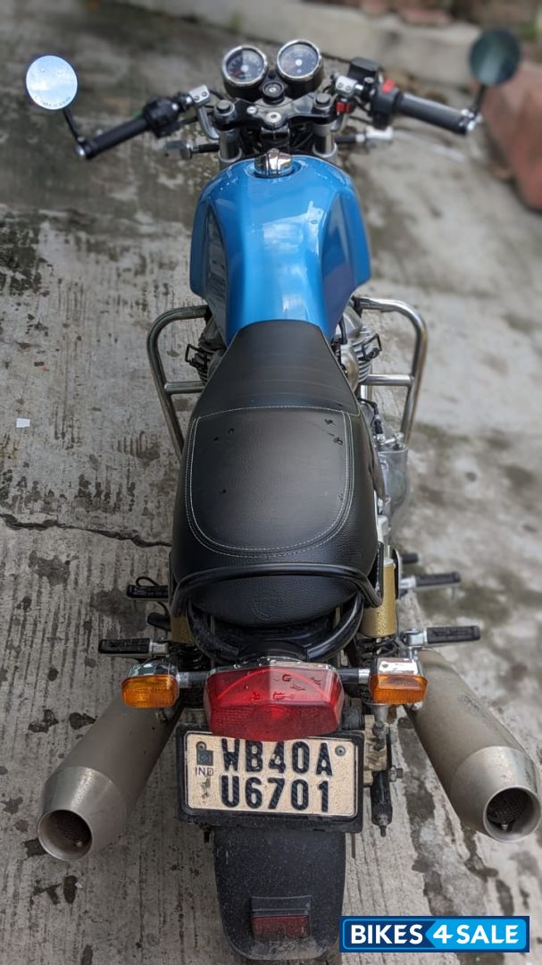 Blue Royal Enfield Continental GT 650