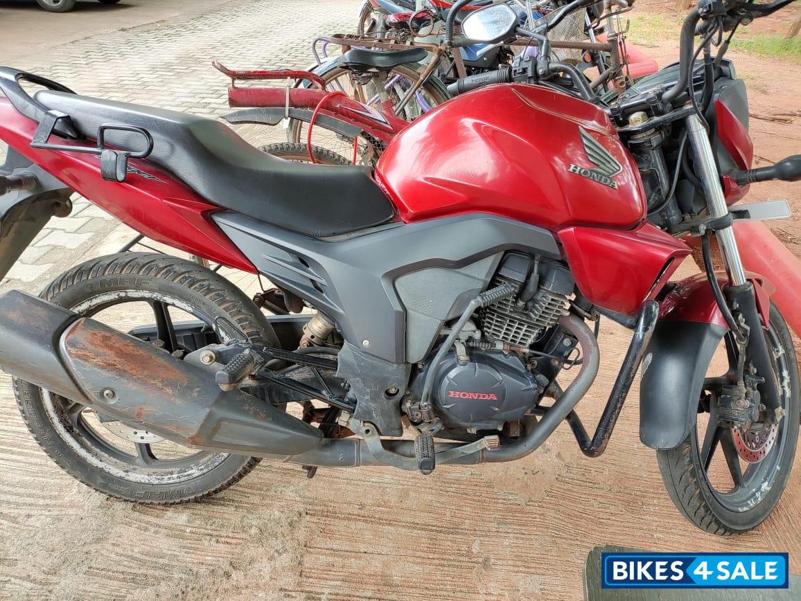 Red Honda CB Trigger