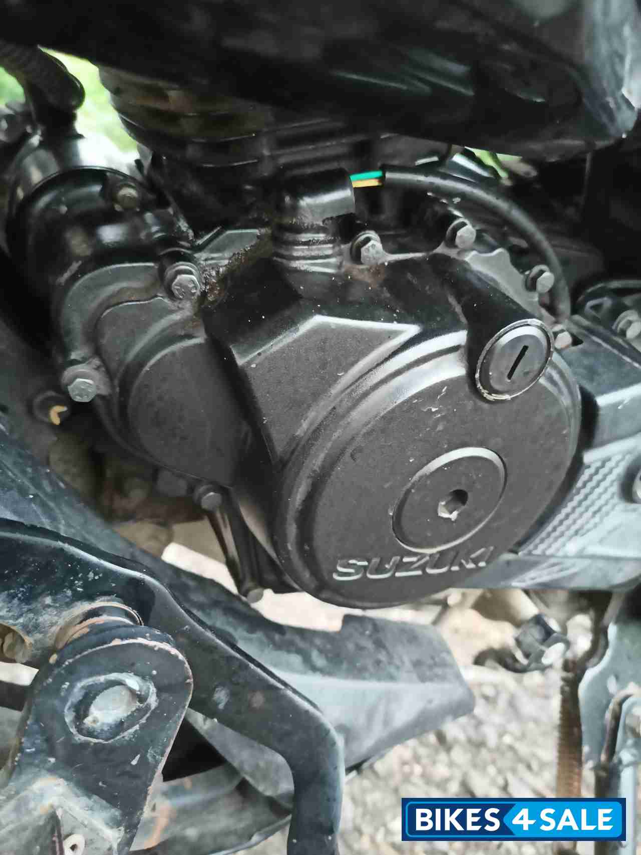 Black Suzuki Intruder 150 BS6