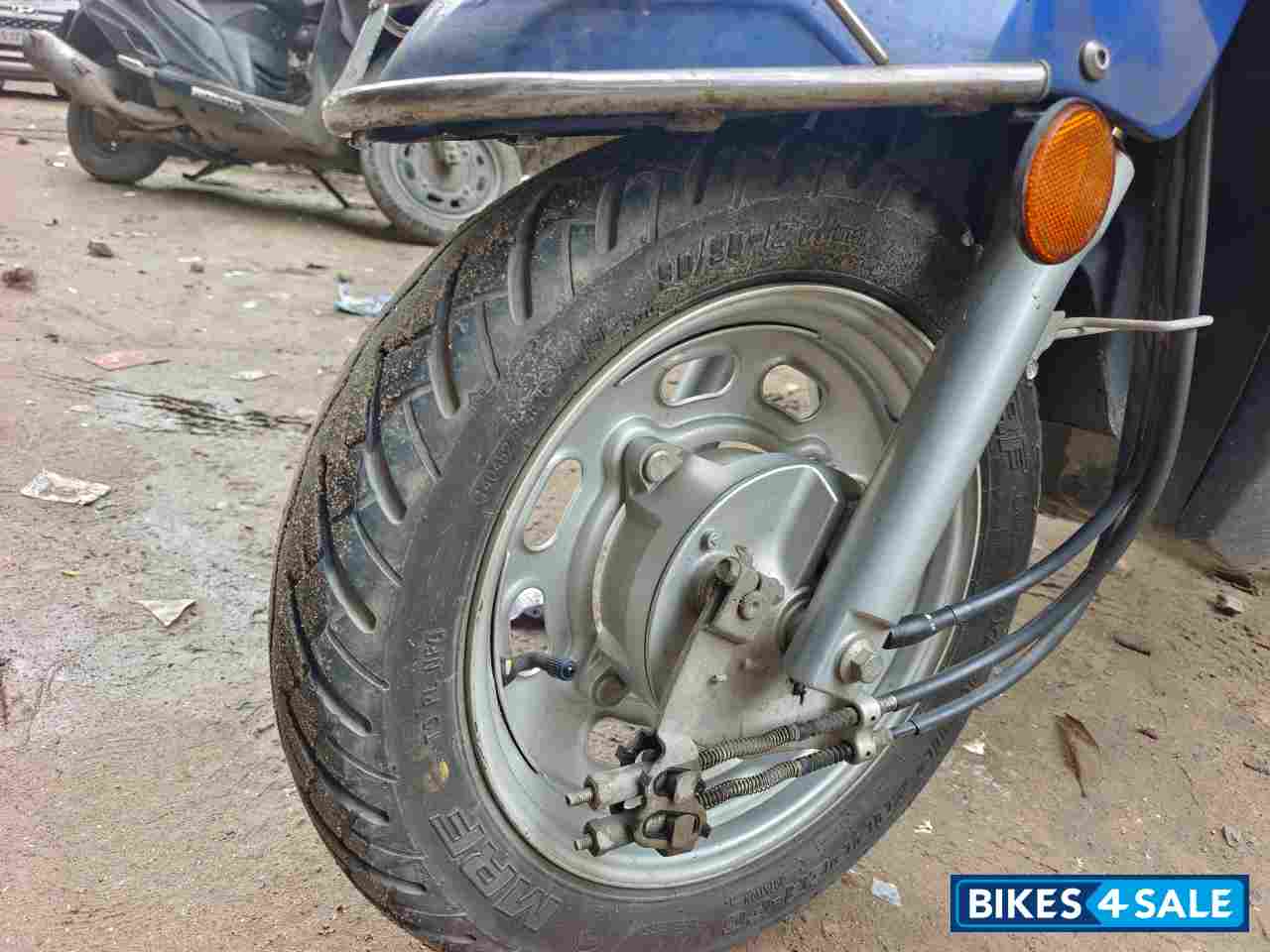 Blue Honda Activa 6G Dlx