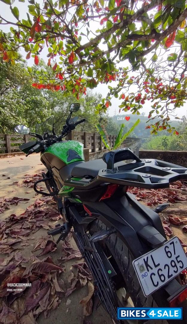 Green Bajaj Dominar 400 ABS BS6