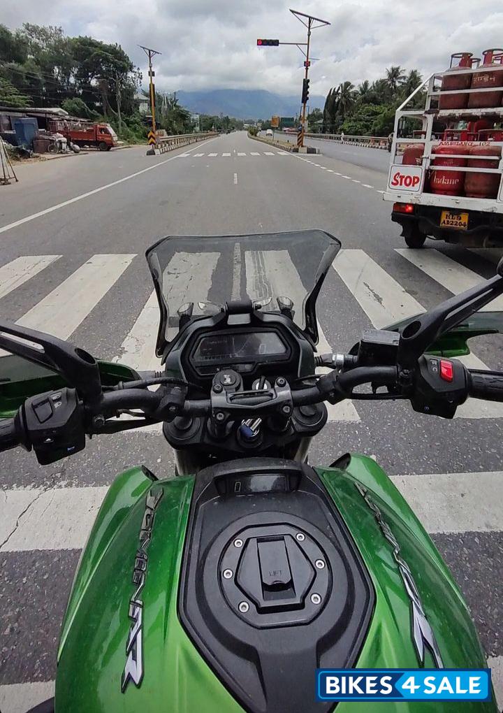 Green Bajaj Dominar 400 ABS BS6