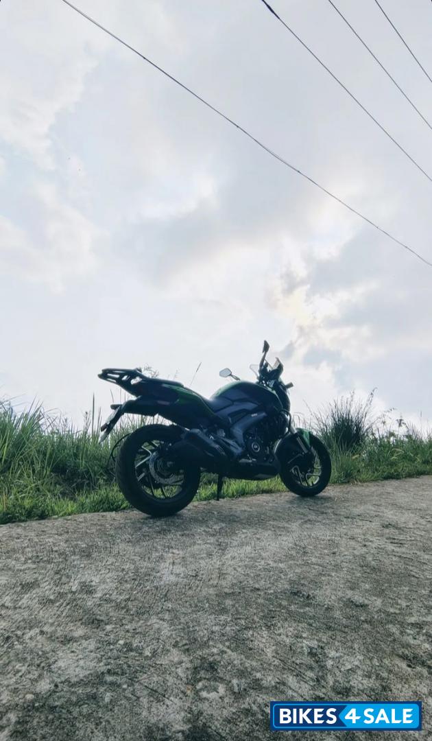 Green Bajaj Dominar 400 ABS BS6