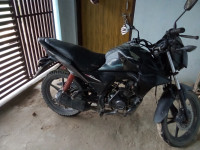 Black Honda CB Twister