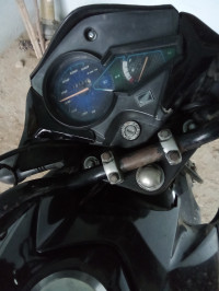 Black Honda CB Twister