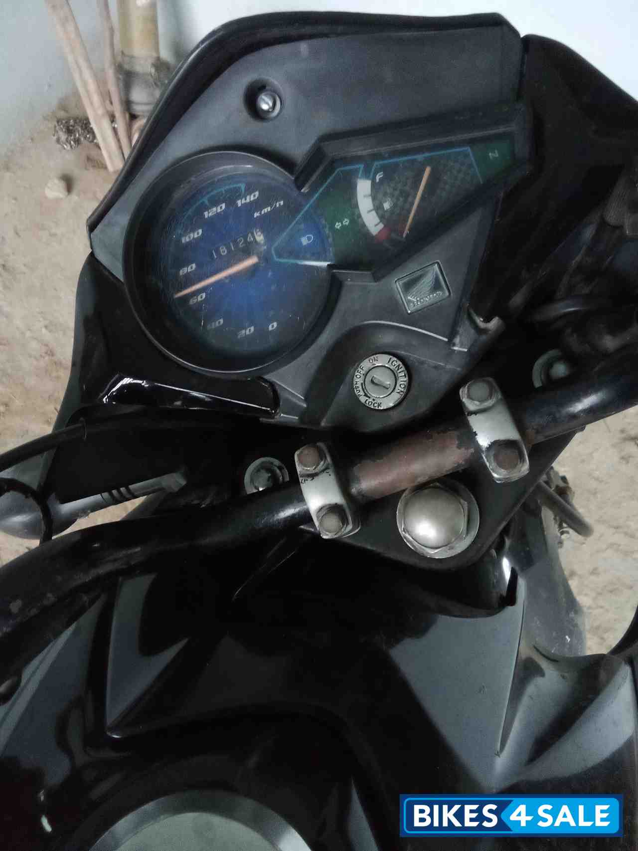 Black Honda CB Twister Black Honda CB Twister