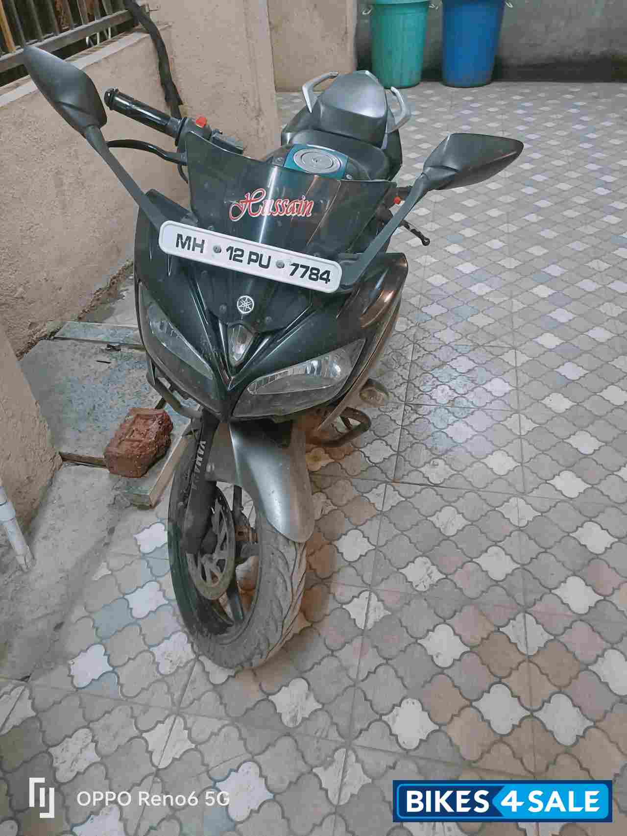 Black Mettalic X Yamaha Fazer FI V2