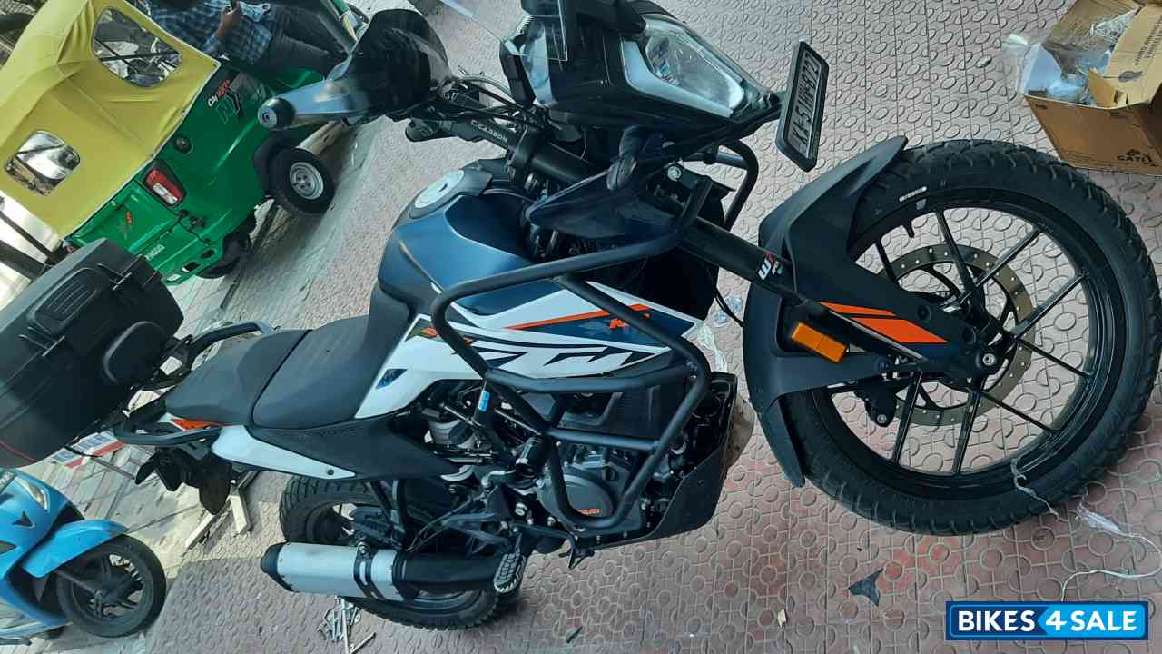 Blue KTM 250 Adventure 2022